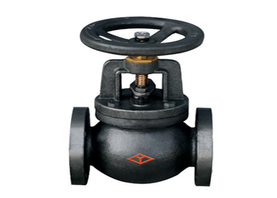 Korea Standard Flanged Globe Valve Cast Steel Material 10k Pressure