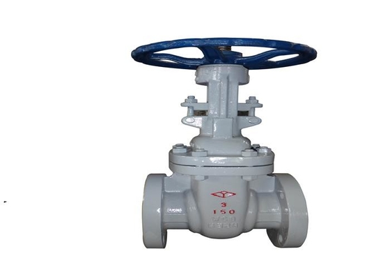 API Anti Corrosion Cast Steel Gate Valve , Resilient Flanged Sluice Valve