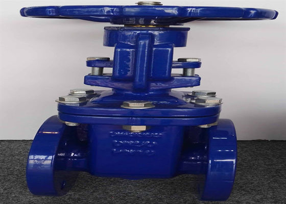 F4/F5 DIN3352 Metal Seal Gate Valve Non Rising DN40-600 Water Oil