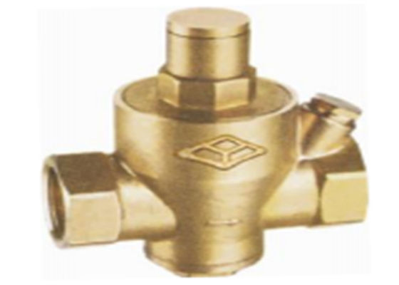 Pressure Relief Brass Water Valve Regulator 1.0-1.6mpa Erosion Resistant