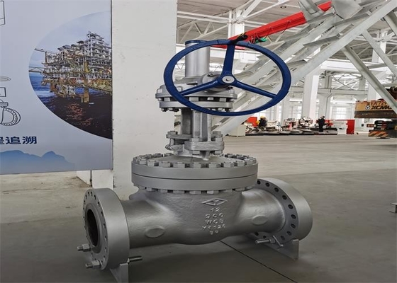 3 Inch Cast Steel Flanged Gate Valve Worm Gear Driven WCB Standard