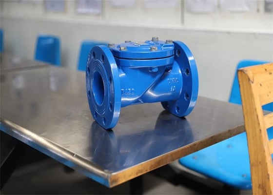 GB Anticorrosive Ductile Iron Check Valve , Rustproof Flange Type Check Valve